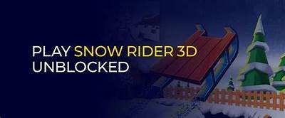 Explore the Exciting World of Snow Rider Unblocked Games for Endless Fun and Adventure