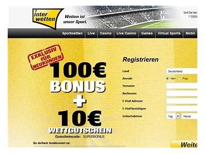 Interwetten Bonus: Get 10 Euros and Start Winning Today!